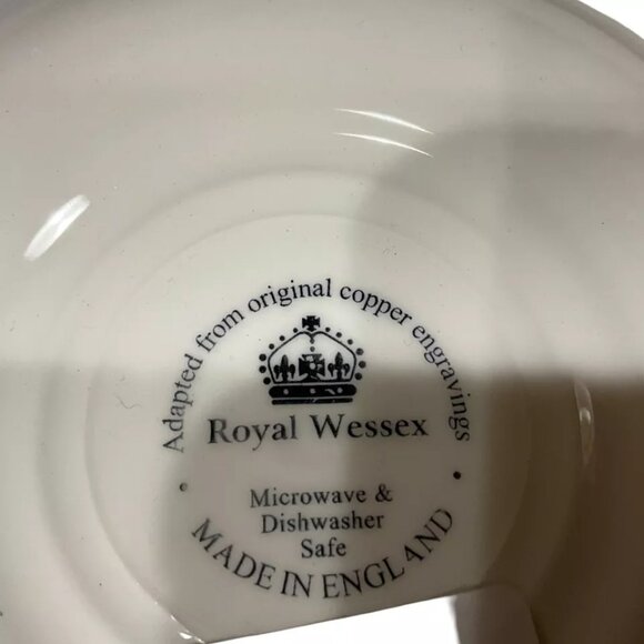 Royal Wessex Victorian Calico Dinner Plate - Picture 2 of 2